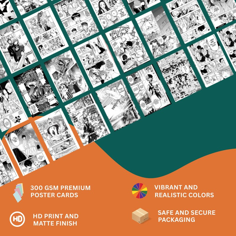 Animeprints Wall Poster Without Frame - Set of Fifty Four media 6