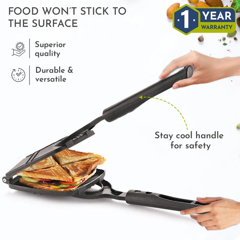Crunch Fire Sandwich 4 Cut Non-Stick  Griller media 9
