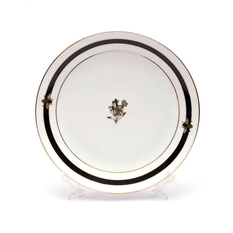 Gilded Bee 24k Gold Brushed Porcelain Dinner Set - 33 Piece Set media 14
