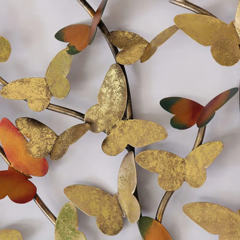 Butterfly Tree Iron Wall Accent media 6