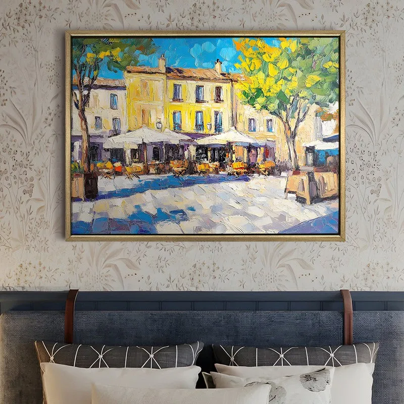 Treescape Canvas Wall Painting With Frame media 5