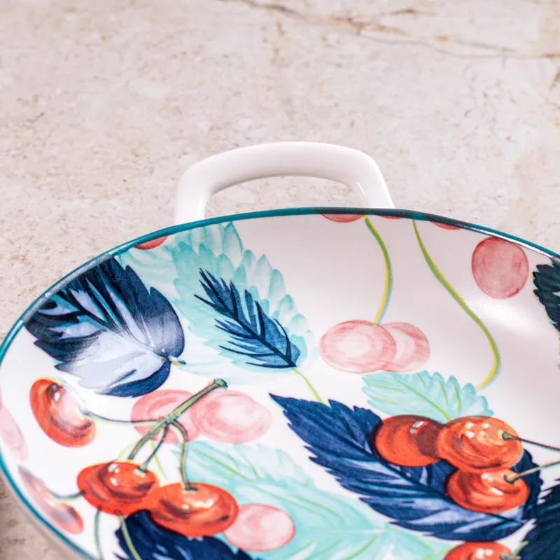Floral Joy Porcelain Platter - Six Piece Set media 6