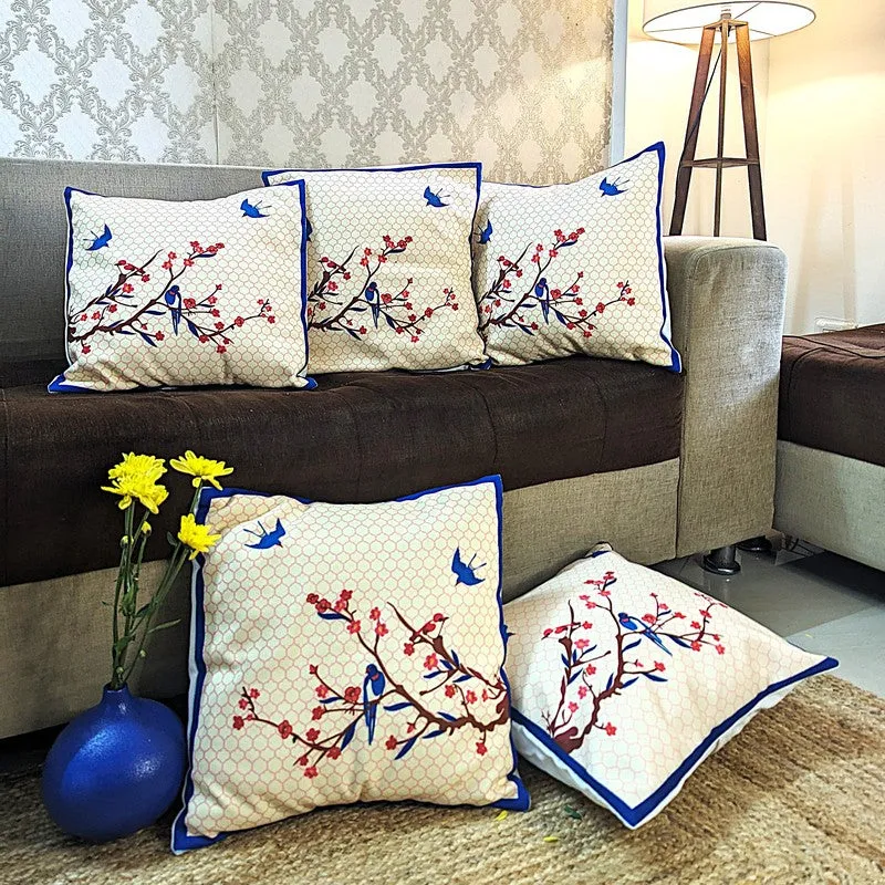 Spring Wonder Cushion Cover - Set Of Five media 1