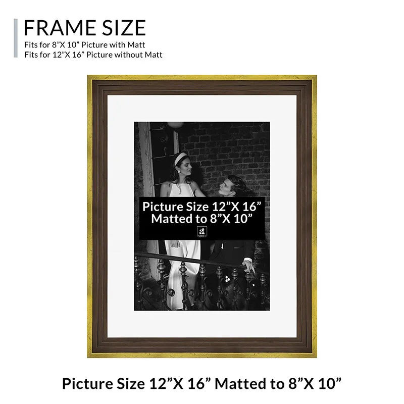 Treega Nuvo Photo Frame (Gold) - Set Of Four media 8
