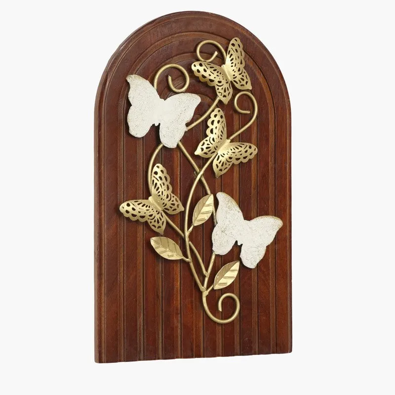 Regal Butterflies Metal & Wood Wall Accent media 4
