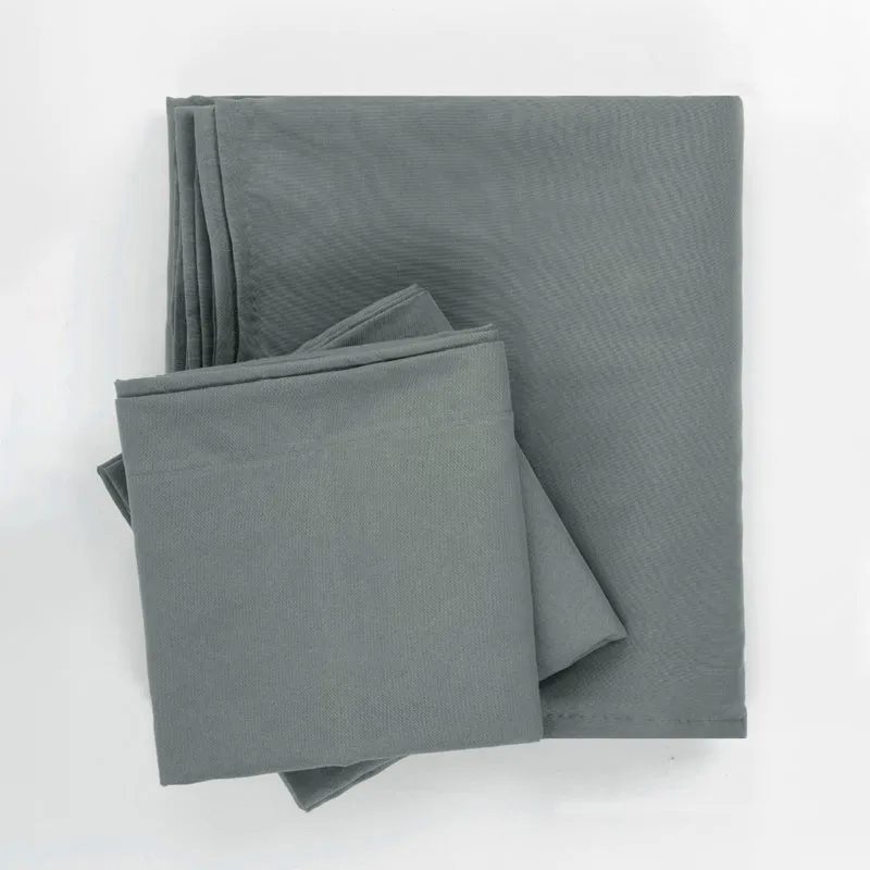 Cloud Drift Microfiber Bedsheet (Dark Grey) - 140 GSM media 10