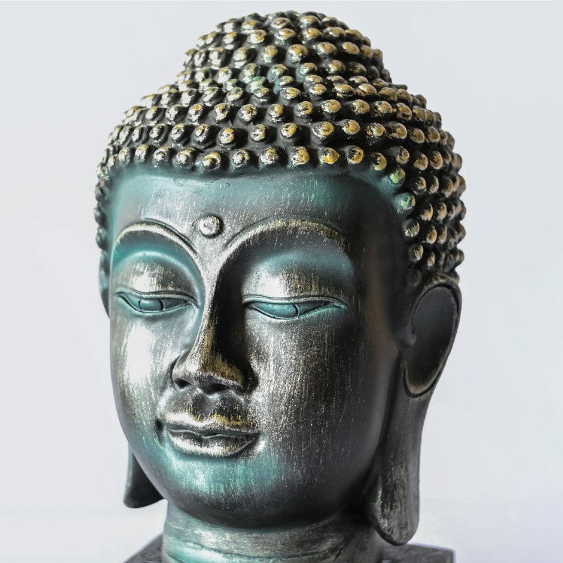 Serene Buddha Face Idol media 6