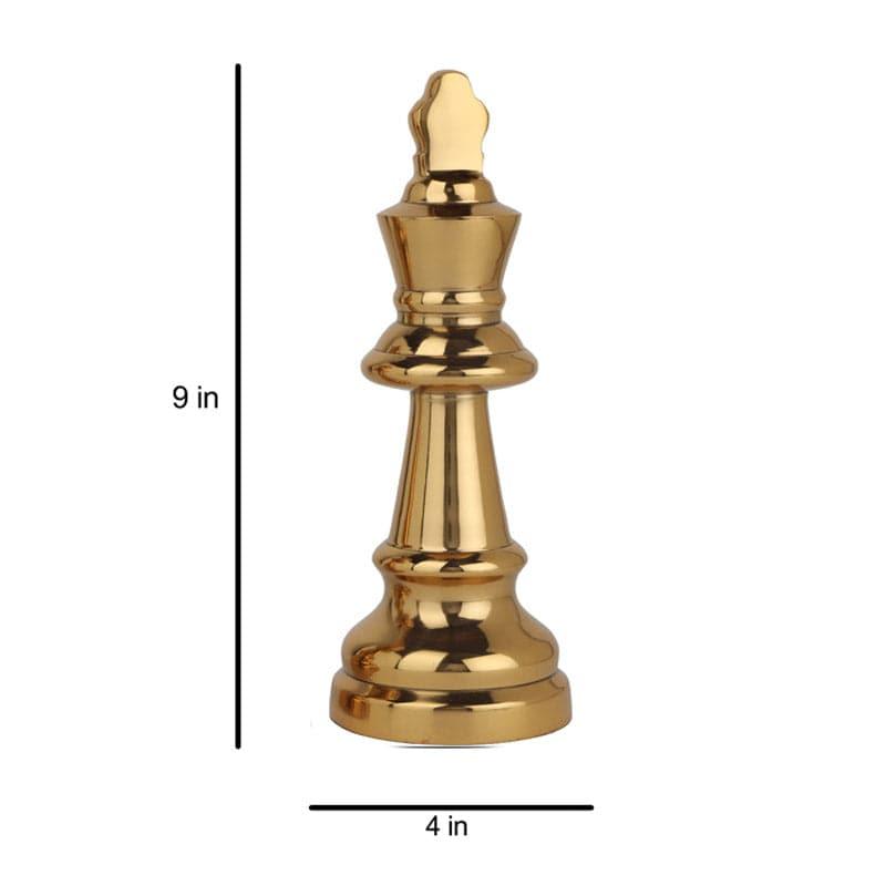 The Chess King Showpiece - Gold media 3