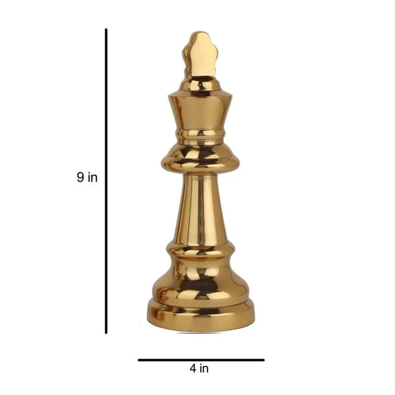 The Chess King Showpiece - Gold media 3