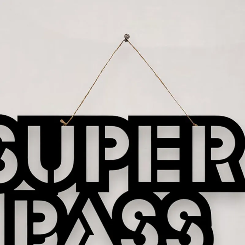 Super Bass Mild Steel Wall Accent media 4