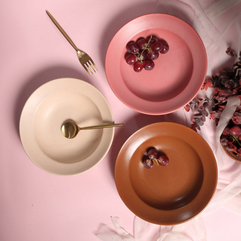 Lilac Pasta Plate - Set of Three