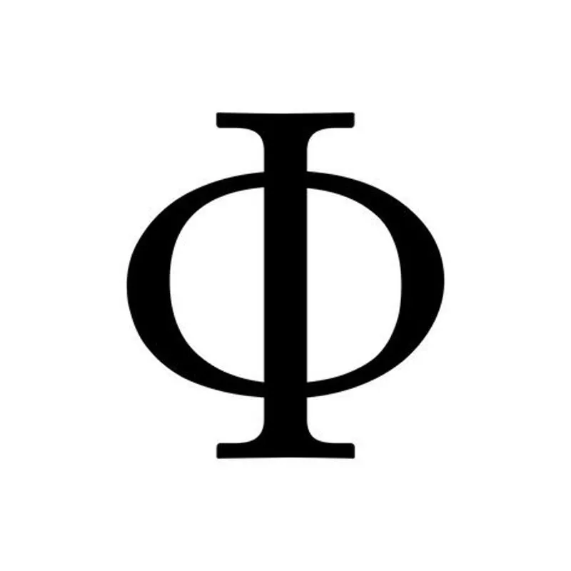 Omega Symbol Black Iron Wall Accent media 3