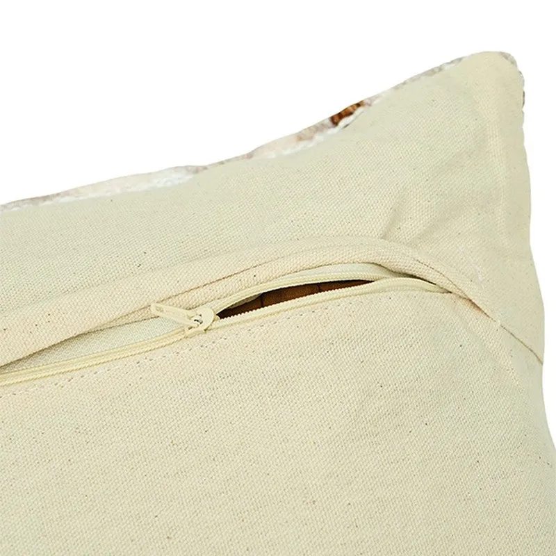 Squarecraft Cushion Cover (Beige) - Set Of Three media 5