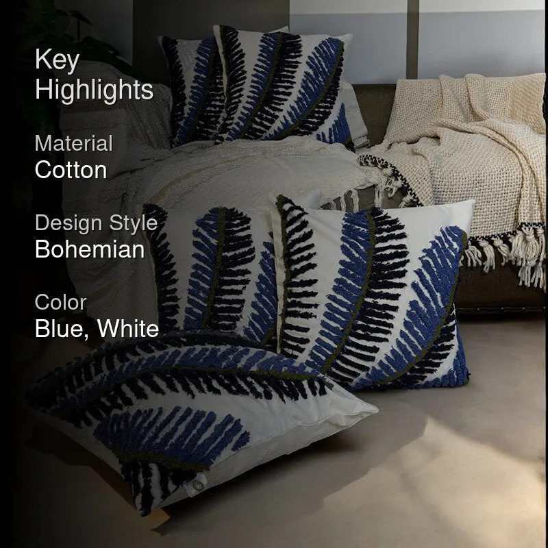 Dream Weft Tufted Cushion Cover Set - Set Of Five media 2