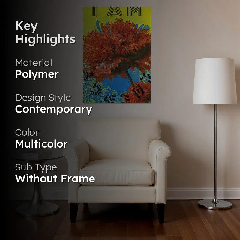 Floral Vibrance Wall Poster media 2