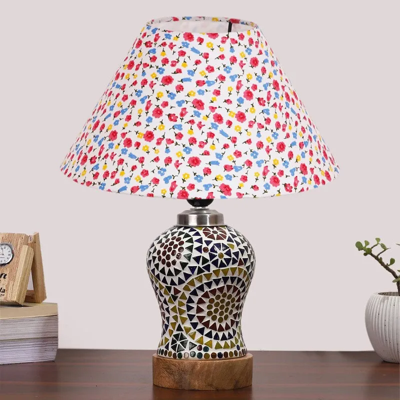 Aurenique Fleura Arbor Wooden Table Lamp - Multicolor media 4
