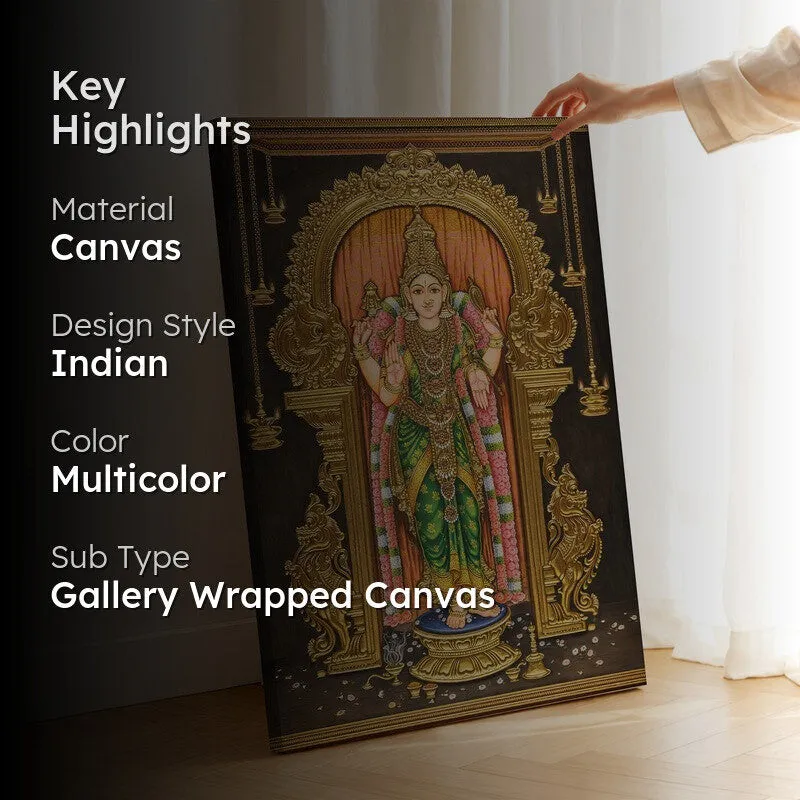 Radiant Vishnu Canvas Wall Art & Paintings media 2