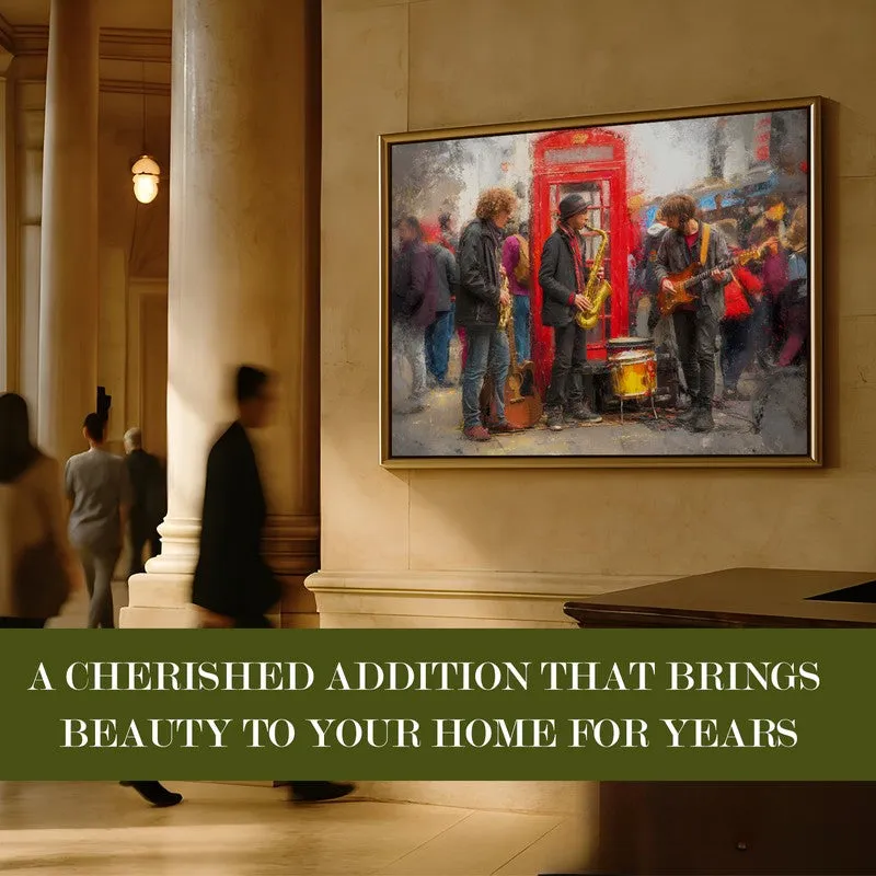 City Beat Canvas Wall Painting With Frame media 7