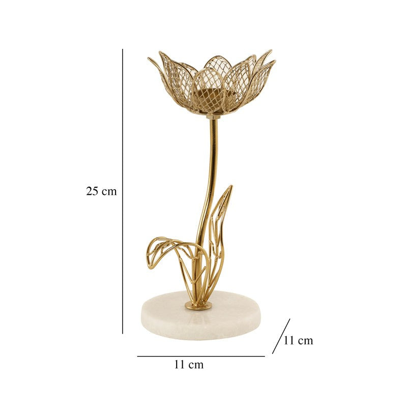 Lotus Lesta Tealight Candle Holder media 5