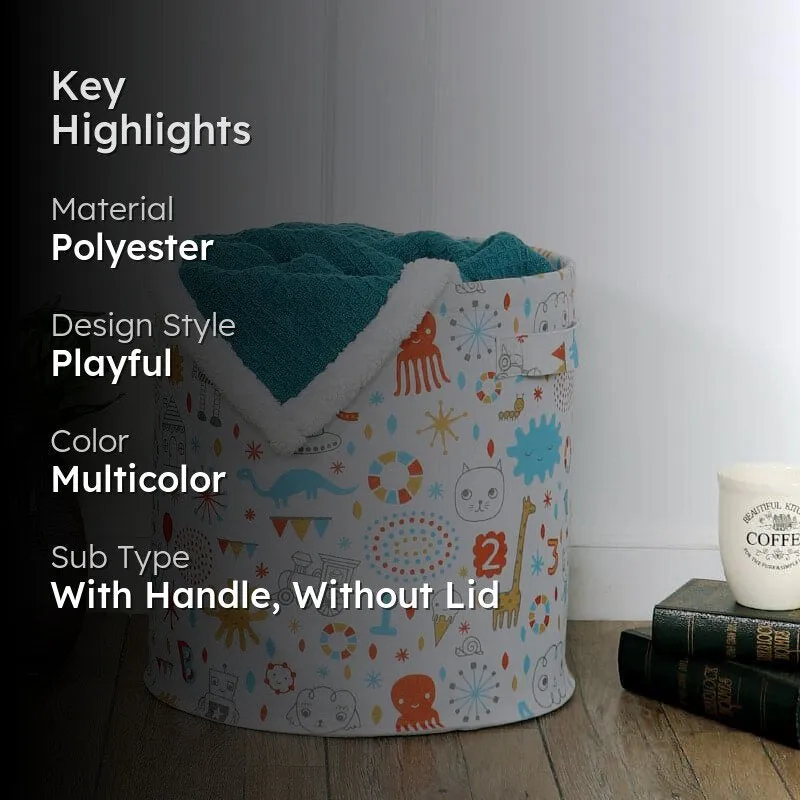 Clear Calm Laundry Basket media 2
