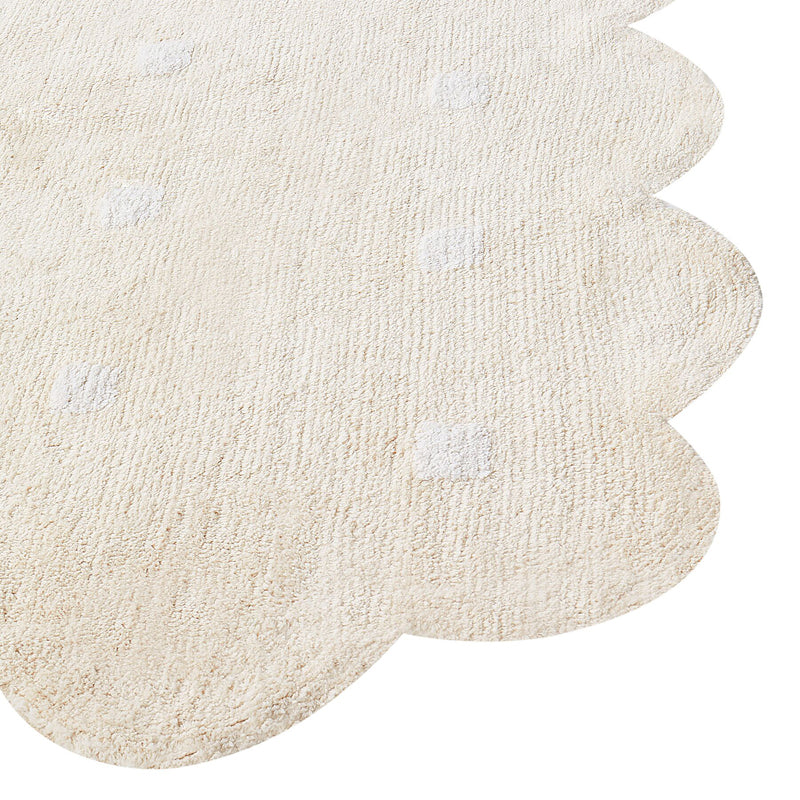 Scalloped Polka Tufted Cotton Area Rug media 6
