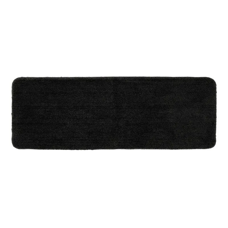Minimal Mist Microfiber Bath Mats (Black) - Set of Two media 4