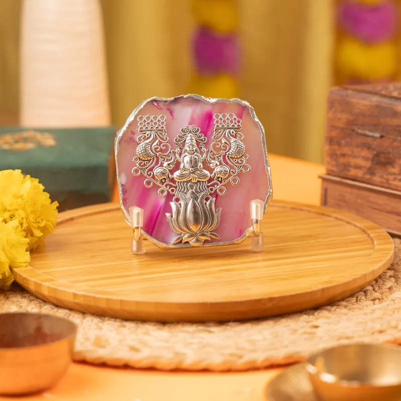 Serenity Glow Laxmi Idol Showpiece media 1