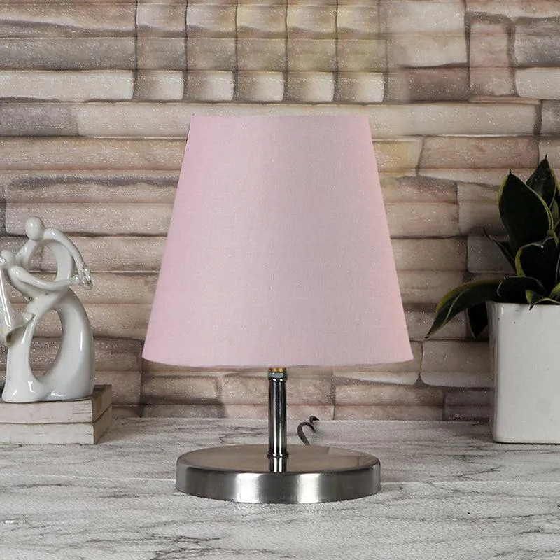 Vidro Fabric Table Lamp - Grey,Silver media 3
