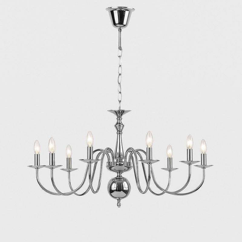 Silvora Metal Chandelier media 3