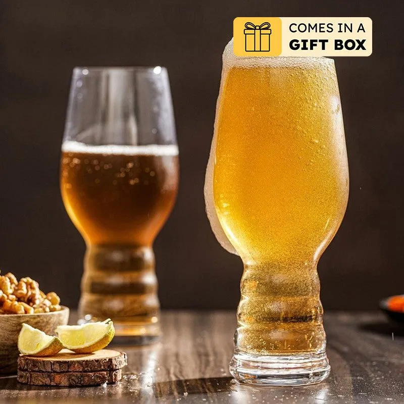 Sylric Beer Glass(440 mL) - Set Of Two media 1