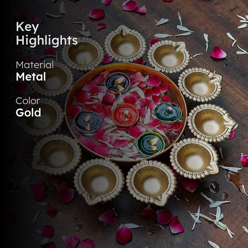 Gold Sunflower Urli media 2