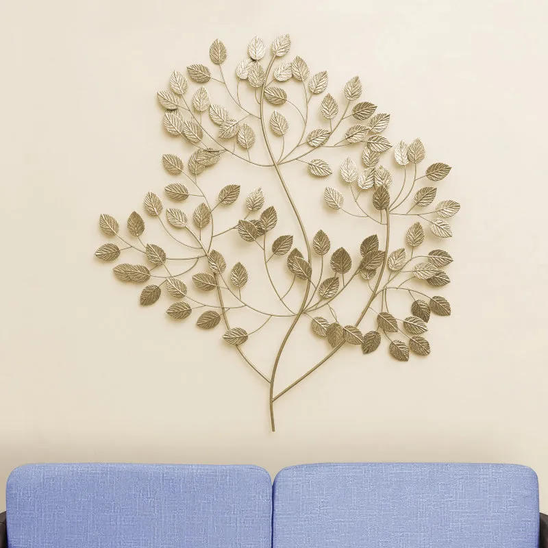 Autumn Leaf Metal Wall Accent media 1