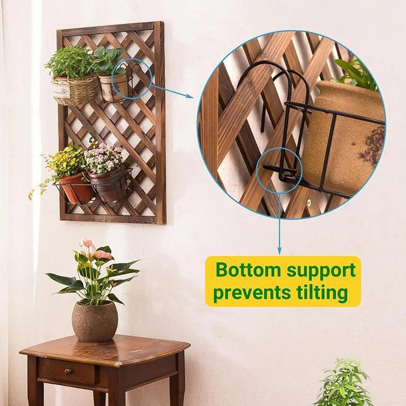 Dark Fern Metal Planter Stand - Set Of Two media 5