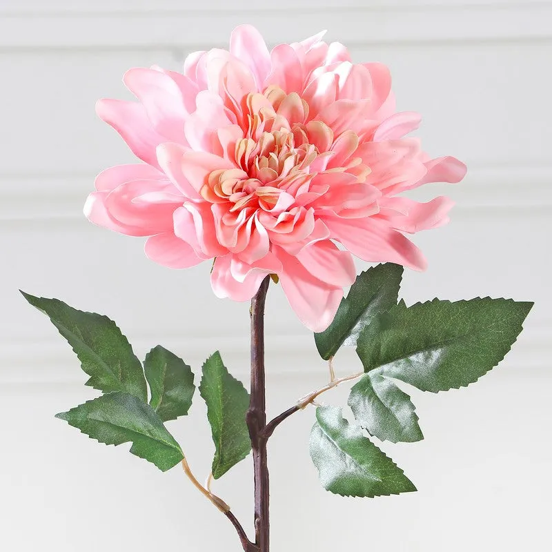 Dahlia Artificial Flower Stem - Pink media 5