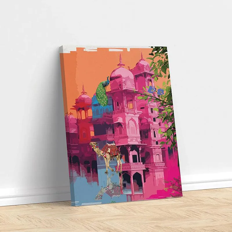 Architecture Charm Wall Painting media 3