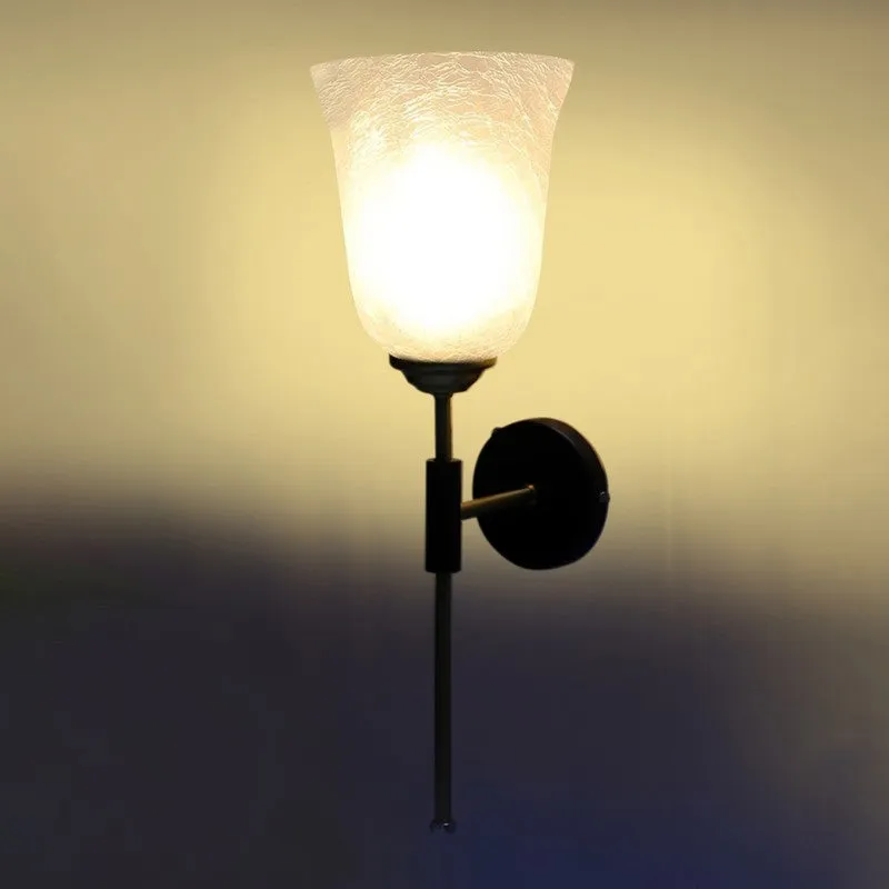 Crystal Bloom Long Rod Glass Wall Lamp media 8