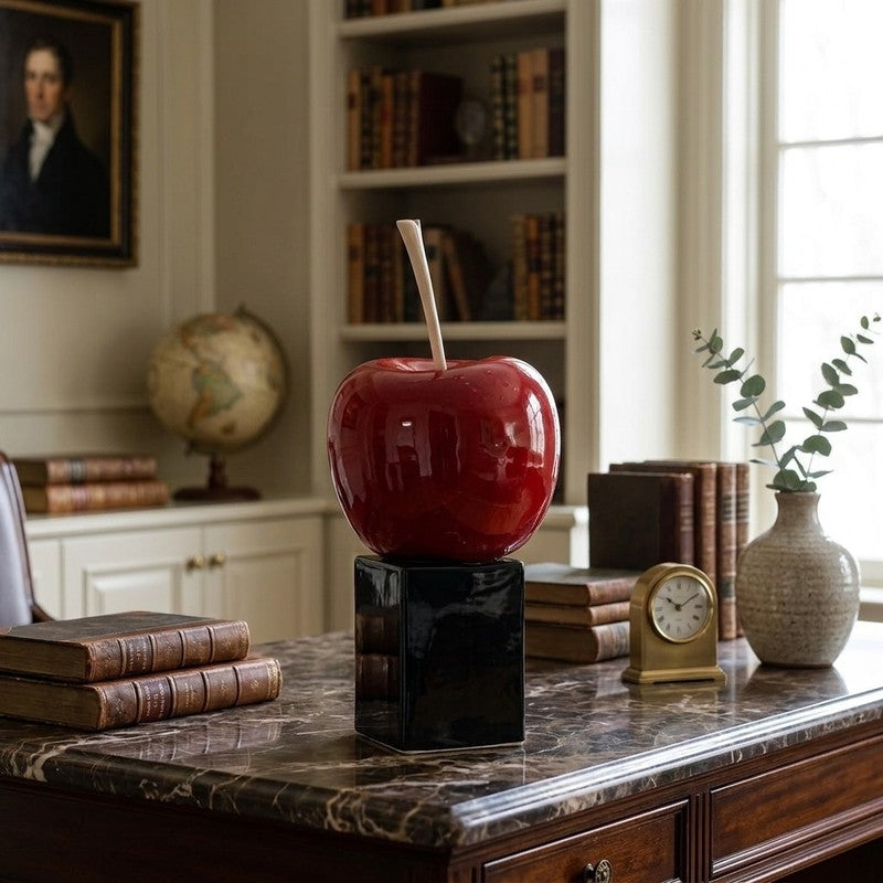 Aurelia Apple Porcelain Showpiece