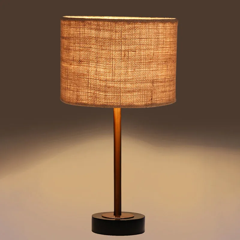 Sienna I Rodin Wooden Table Lamp - Beige,Copper,Black media 6