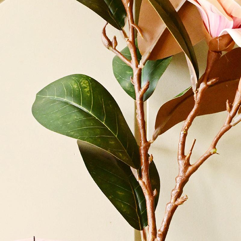 Artificial Magnolia Flower Stick - Peach media 3