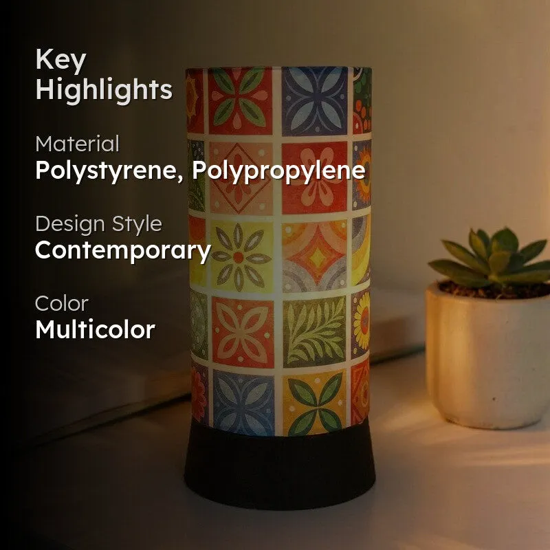 Retro Tile Handmade Table Lamp media 2
