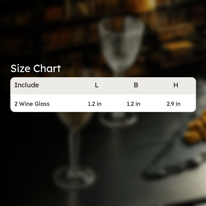 Celestial Sip White Wine Glasses (250 mL) - Set Of Two media 10