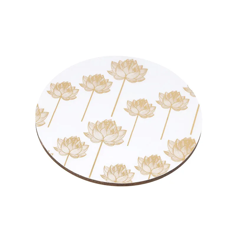 Lotus Lumina Enamel Coated Trivet - Set Of Two media 5