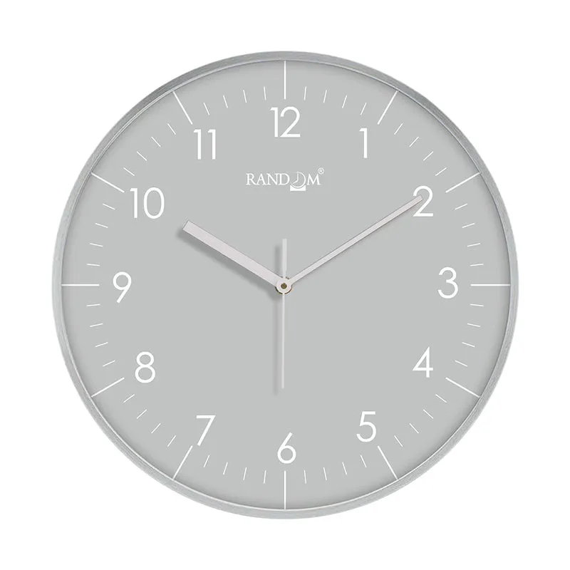 Benot Analog Wall Clock - Grey media 3