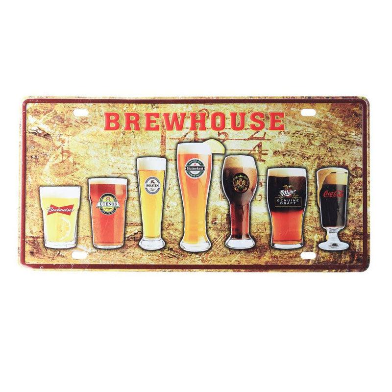 Brewhouse Brands Sign Plate Metal Wall Accent media 3