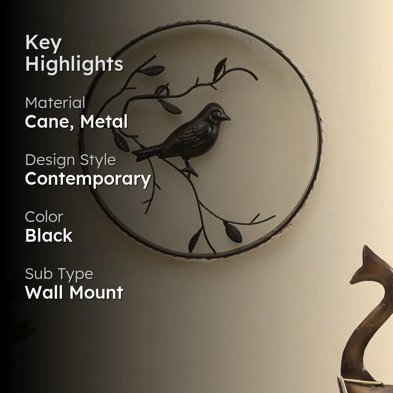Cuckoo Cane & Metal Wall Accent media 2