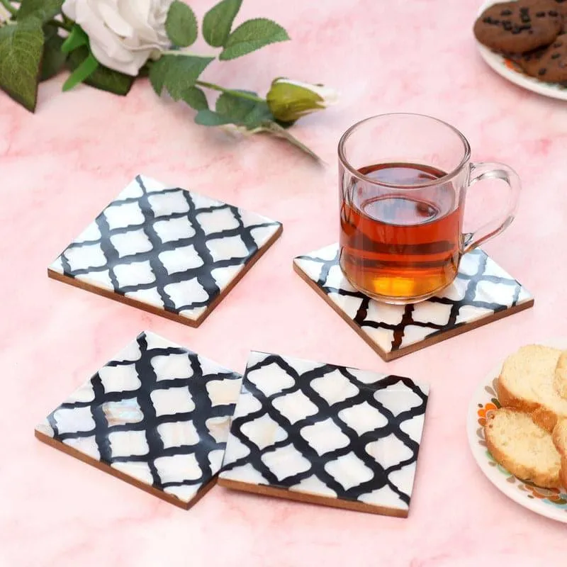 Pearlo Pita Coaster - Set Of Four media 1