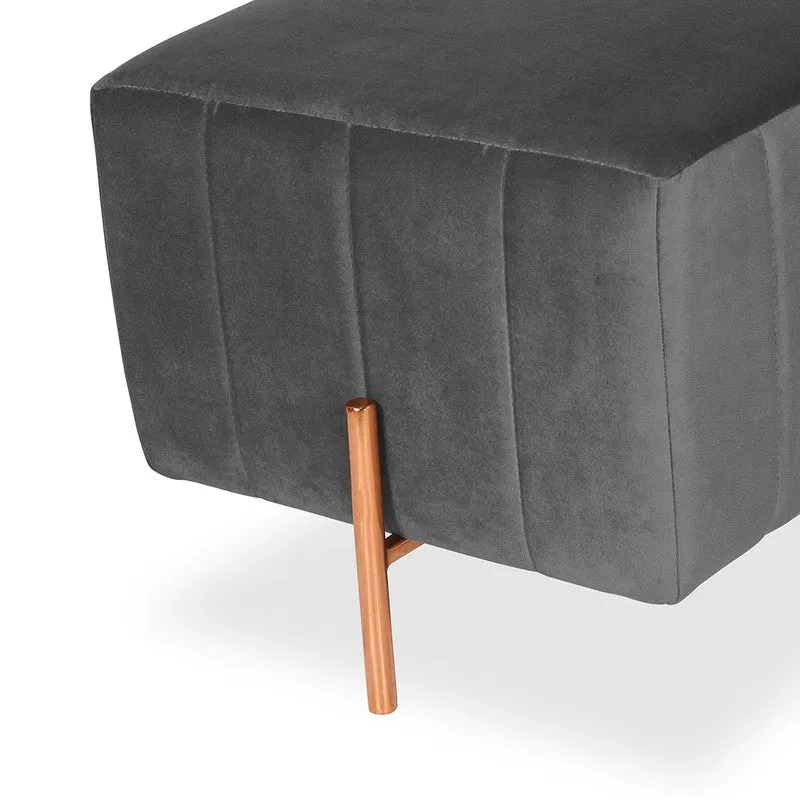 Brixa Restella Ottoman - Grey media 6