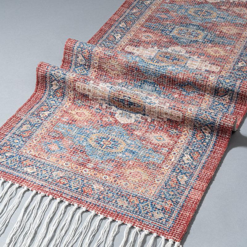 Taleska Handwoven & Printed Wool Table Runner media 3