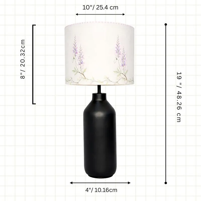 Lumero Accent Fabric Table Lamp - White media 8