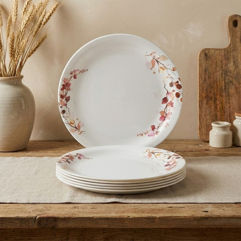Fleurish Melamine Dinner Plates (Large) - Set of Six